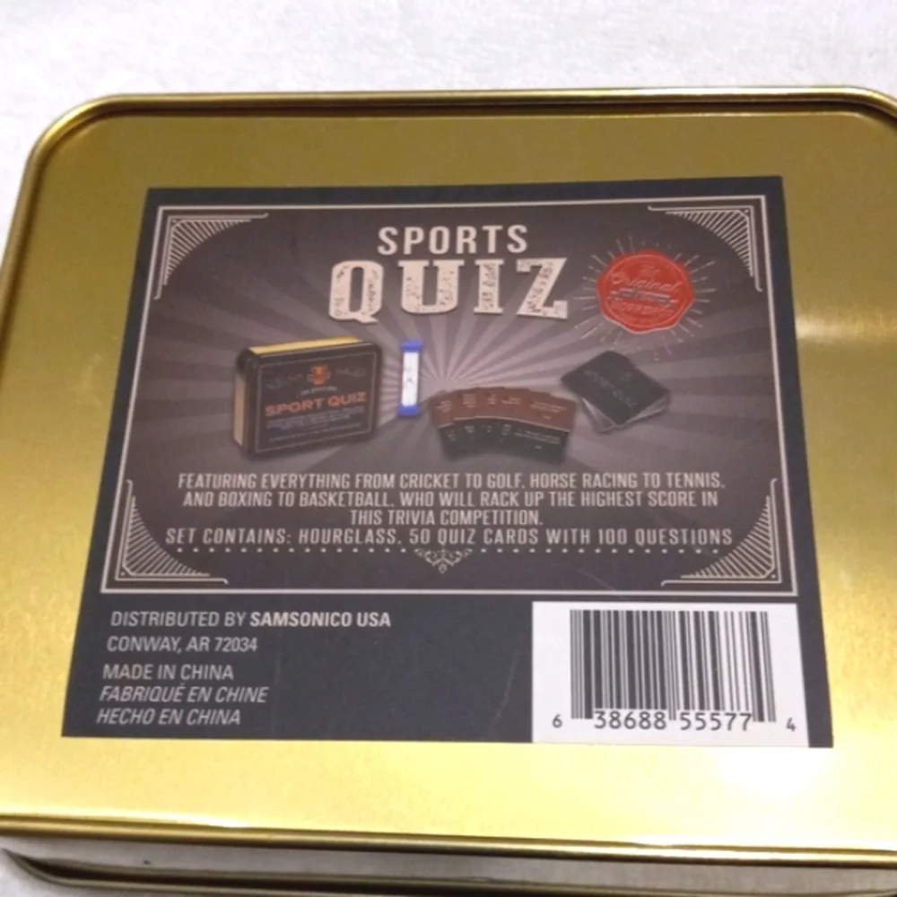 Sports Quiz Game & Weird & Wacky Facts book